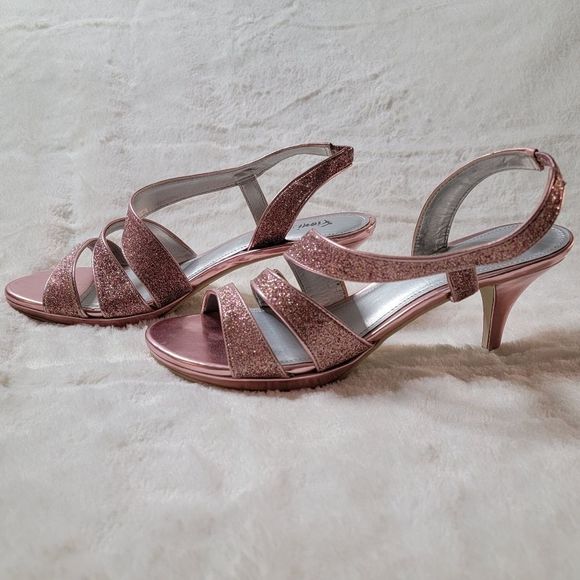 (SOLD) Fioni-Night Sparkle/Glitter Pink 7.5 - Picture 2 of 16